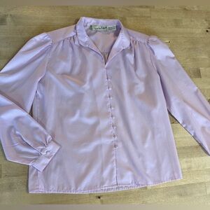 Diane Von Furstenberg vintage Lilac Blouse